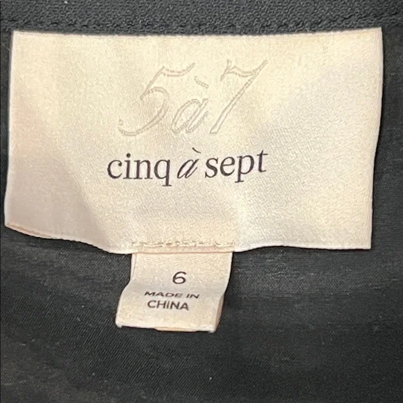 Cinq À Sept Mckenna Long Sleeve Midi Dress Size 6 - Picture 8 of 16